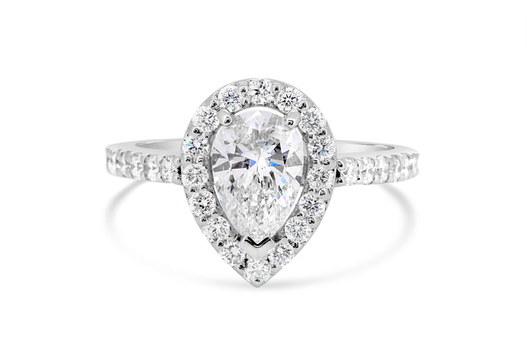 Fili Diamond Ring - Halo image 0