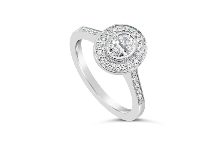 Fili Diamond Ring - Halo image 0