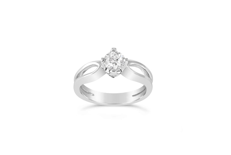 Fili Diamond Ring - Solitaire image 0