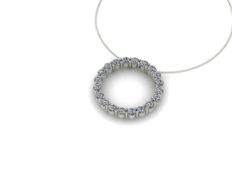 Fili Diamond Pendant - Circle of Life