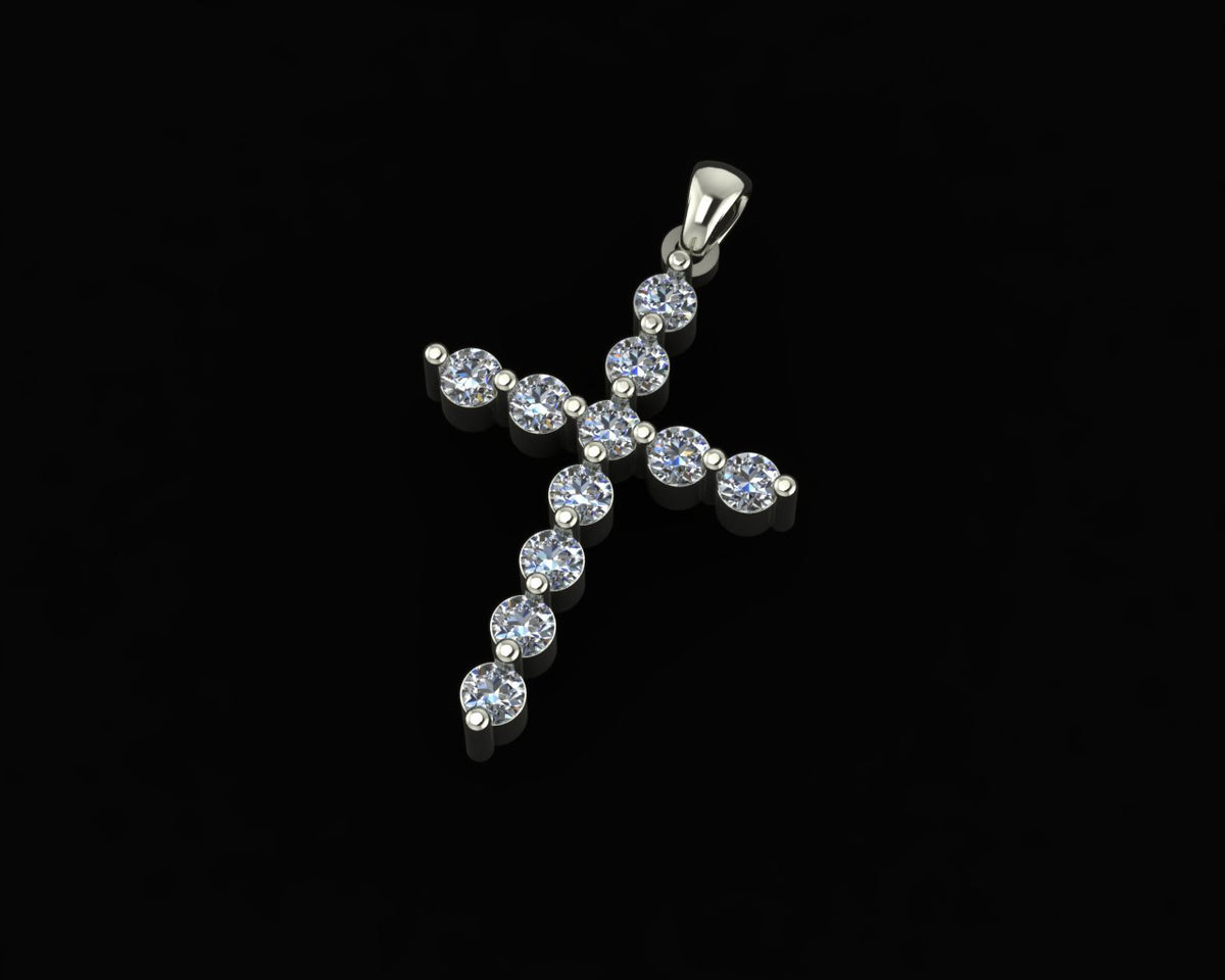 Fili Diamond Cross - CR515