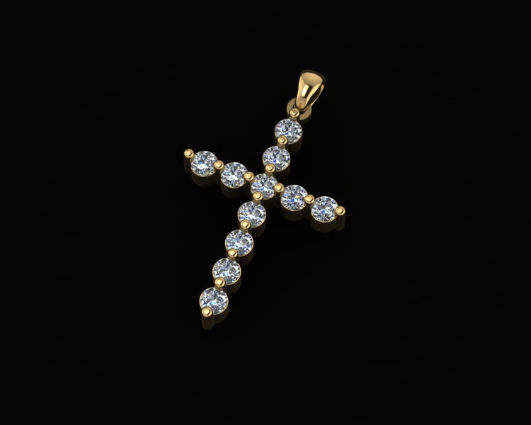 Fili Diamond Cross - CR515