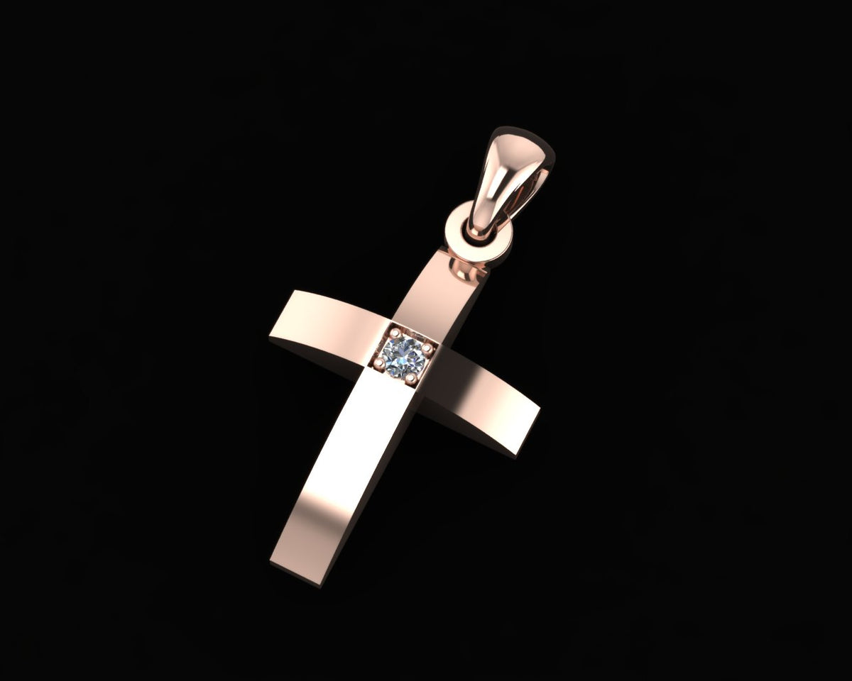 Fili Diamond Cross - CR604