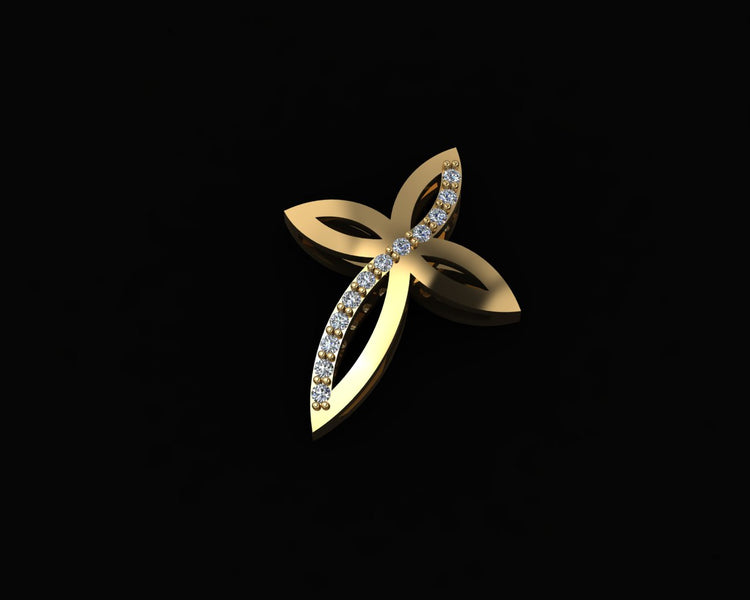 Fili Diamond Cross - CR605