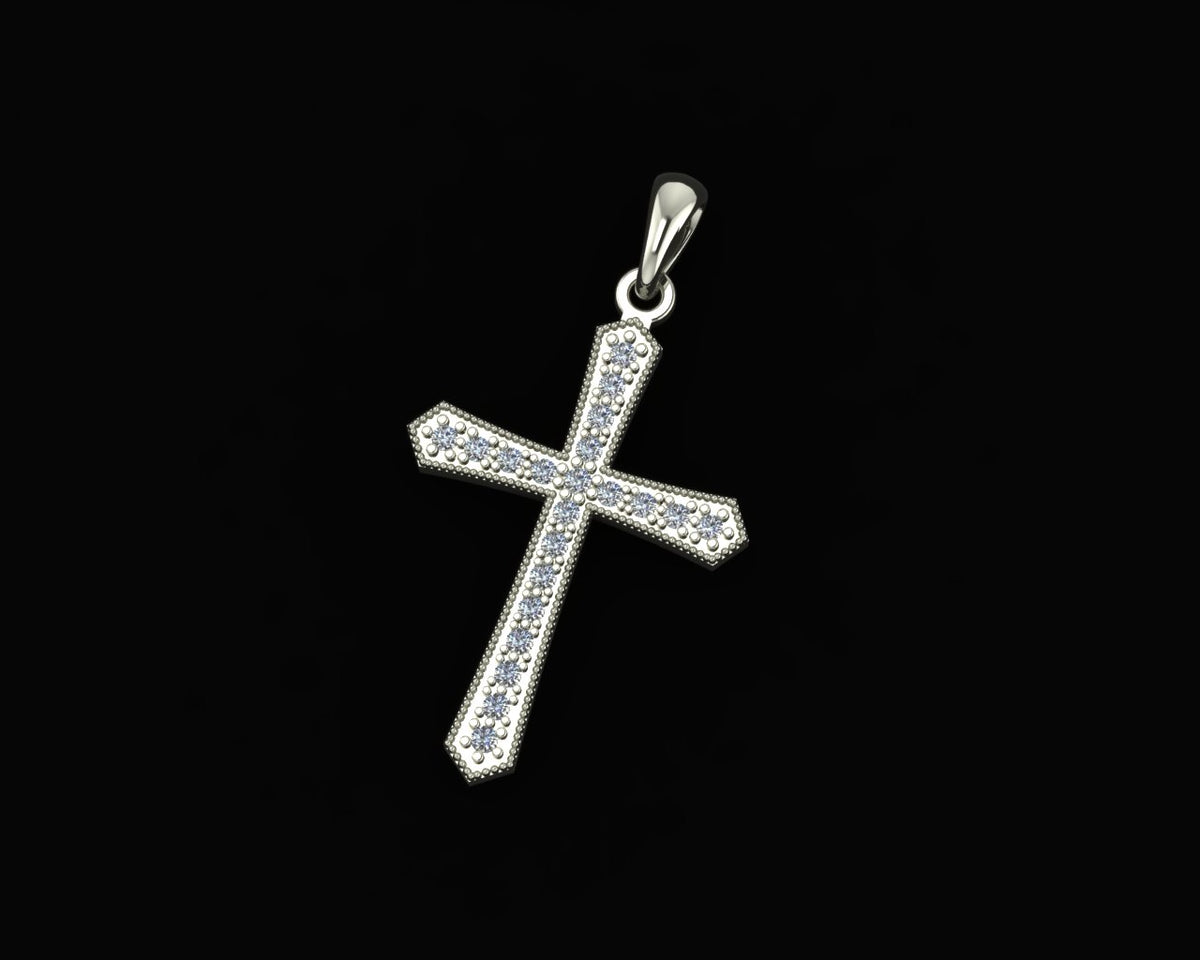 Fili Diamond Cross - CR618