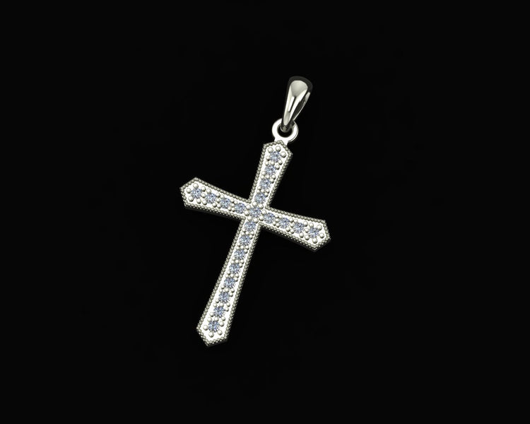 Fili Diamond Cross - CR618
