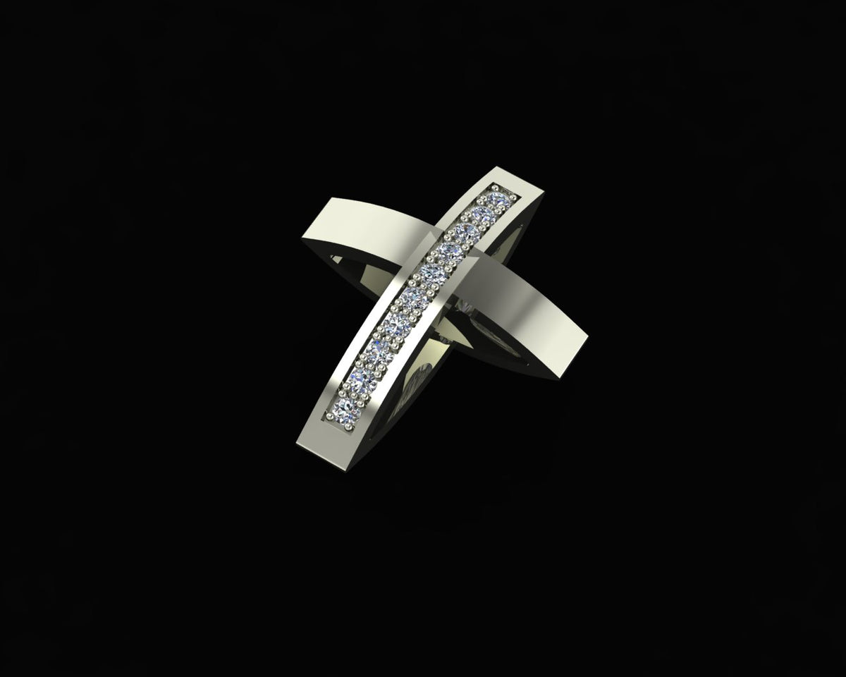 Fili Diamond Cross - CR615