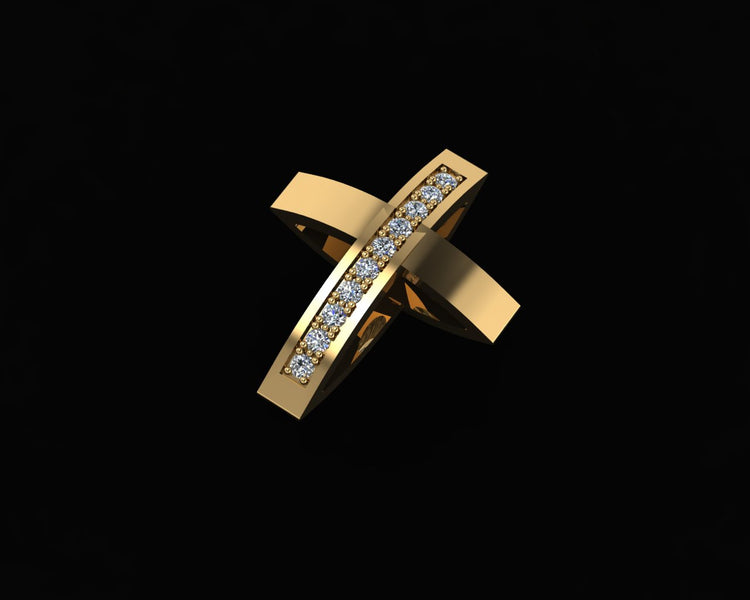 Fili Diamond Cross - CR615