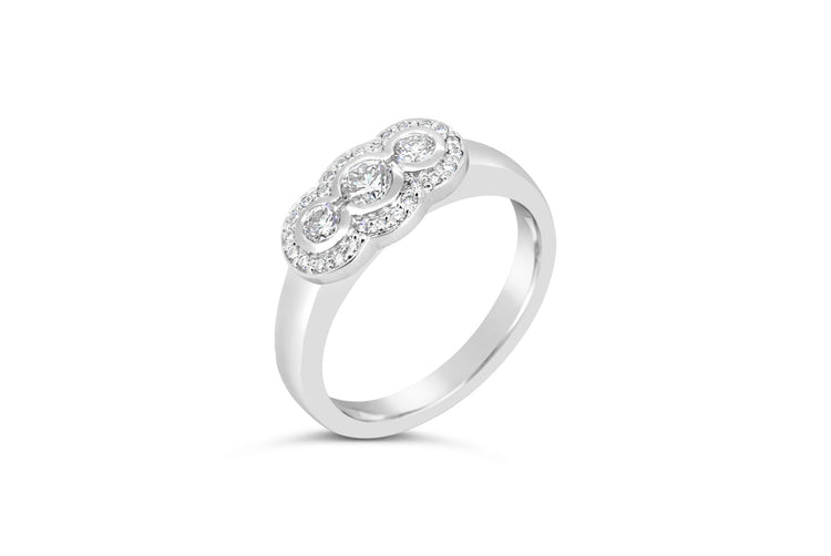 Fili Diamond Ring - Trilogy