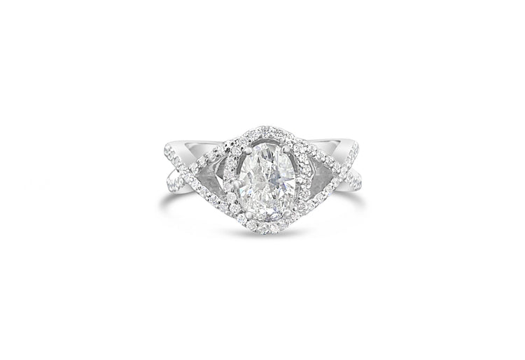 Fili Diamond Ring - Halo