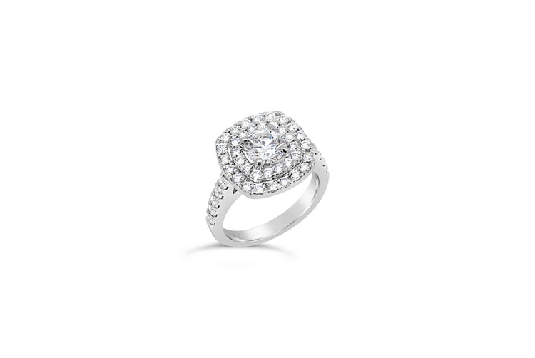 Fili Diamond Ring - Halo