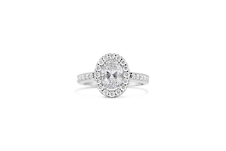 Fili Diamond Ring - Halo