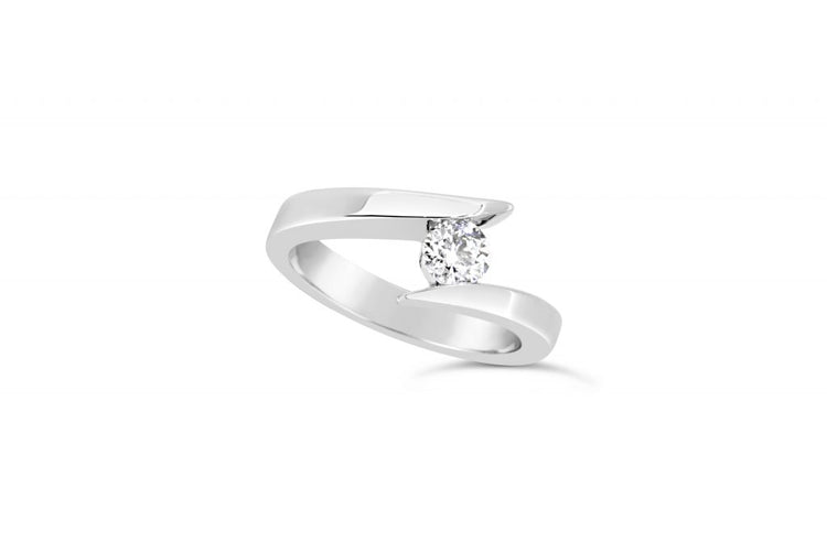 Fili Solitaire Ring - Unique