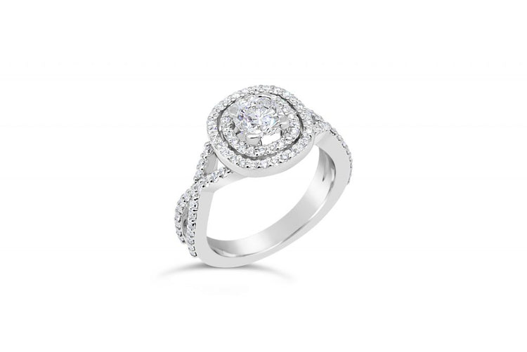 Fili Diamond Ring - Halo