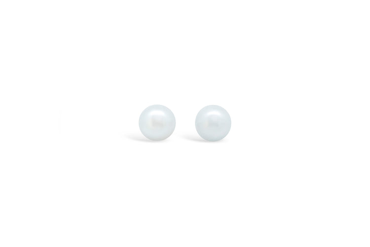 9kt Yellow Gold South Sea Pearl Stud Earrings image 0