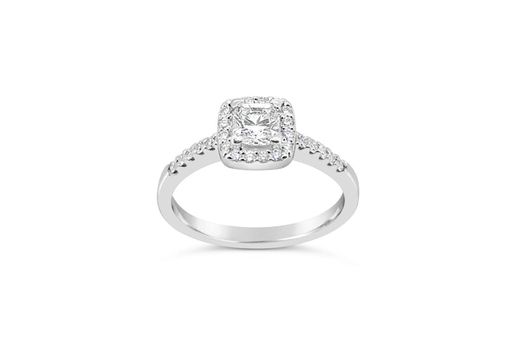 Fili Diamond Ring - Halo image 0